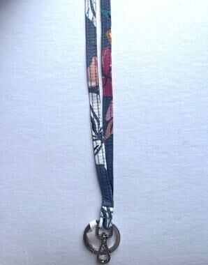Vera Bradley Coastal Paradise Lanyard Retired (2022) Pattern Tropical Floral